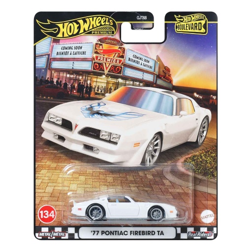 Hot Wheels Premium Boulevard '77 Pontiac Firebird TA Mattel GJT68/JBL28