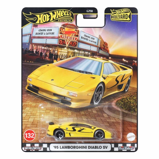 Hot Wheels Premium Boulevard '95 Lamborghini Diablo SV Mattel GJT68/JBL13