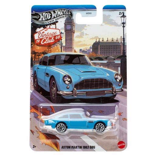 Hot Wheels Silver Series Vintage Club Aston Martin 1963 DB5 Mattel HRT81/JKY21