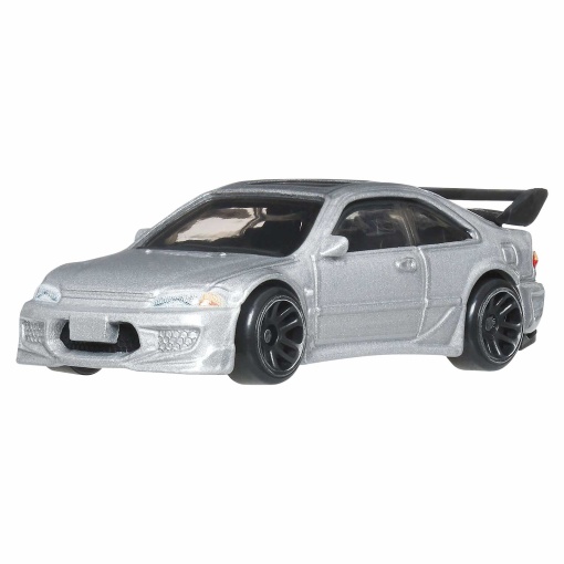 Hot Wheels Silver Series Fast & Furious 25 anos 1993 Honda Civic Coupe EX EJ1 Mattel HNR88/JKX20