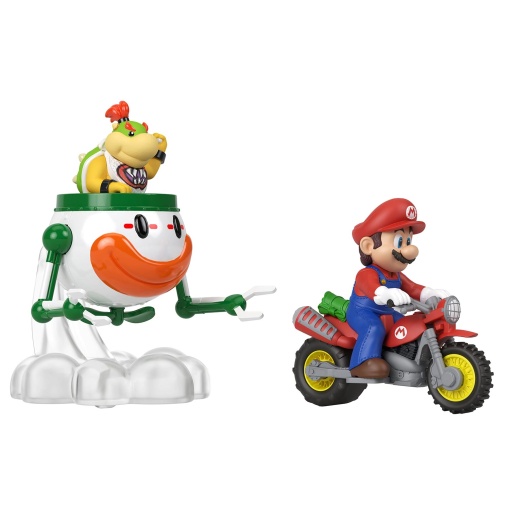 Hot Wheels Super Mario Galaxy Bowser Jr. x Mario Mattel JMG35