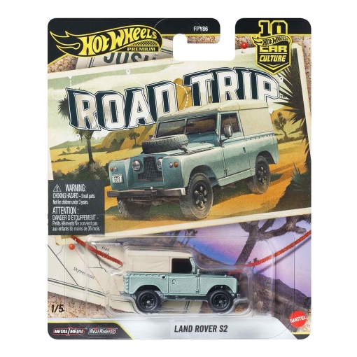 Hot Wheels Premium Car Culture Road Trip Land Rover S2 Mattel FPY86/JKF06