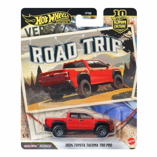 Hot Wheels Premium Car Culture Road Trip 2024 Toyota Tacoma TRD Pro Mattel FPY86/JKF40