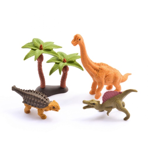 Iwako dinosaur puzzle erasers (5 units)