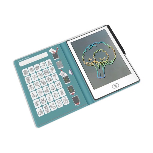 Kidydraw Mini tablet de desenho com ecrã LCD Kidywolf o meu pequeno supermercado