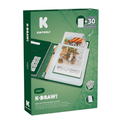 K-Draw Pad quadro luminoso para desenhar Kidywolf Cozy