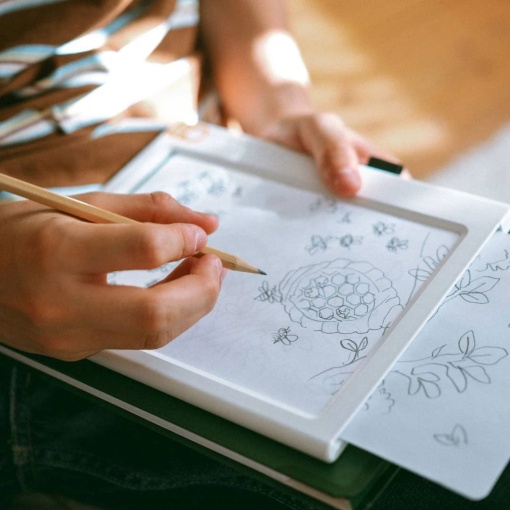 K-Draw Pad quadro luminoso para desenhar Kidywolf Cozy