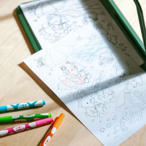 K-Draw Pro quadro luminoso para desenhar Kidywolf Cozy