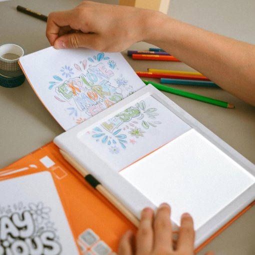 Recarga para K-Draw Pad quadro luminoso para desenhar Kidywolf frases inspiracionais