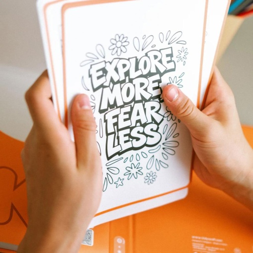 Recarga para K-Draw Pad quadro luminoso para desenhar Kidywolf frases inspiracionais