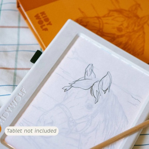 Recarga para Kidydraw Pad quadro luminoso para desenhar Kidywolf cavalos
