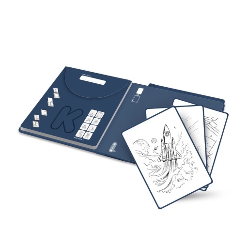 Recarga para K-Draw Pad quadro luminoso para desenhar Kidywolf galáxia