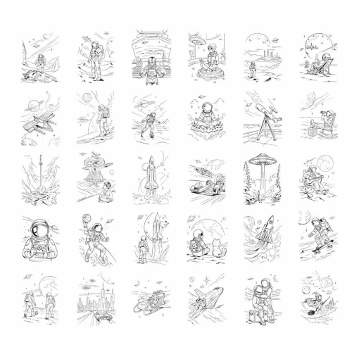 Recarga para K-Draw Pad quadro luminoso para desenhar Kidywolf galáxia