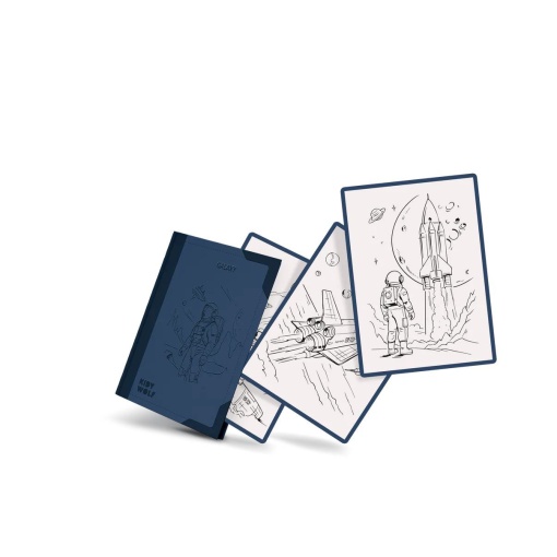 Recarga para K-Draw Pad quadro luminoso para desenhar Kidywolf galáxia