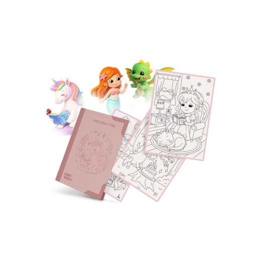 Recarga para K-Draw Pad quadro luminoso para desenhar Kidywolf era uma vez rosa