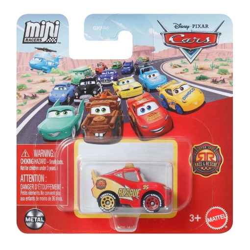 Disney Pixar Cars Mini Faísca McQueen Race & Rescue Mattel GKF65/JBH31