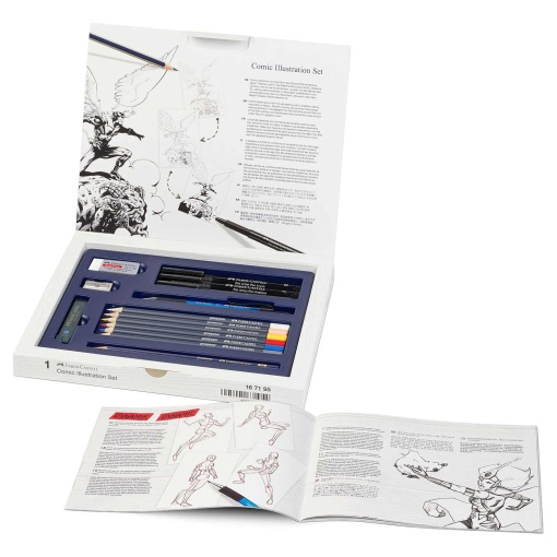 Kit iniciação banda desenhada 3D Faber-Castell