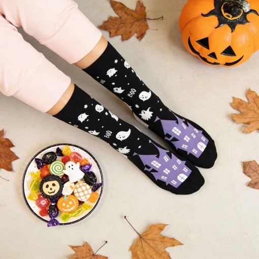 Meias Lovely Story Halloween Boo Night 36-41