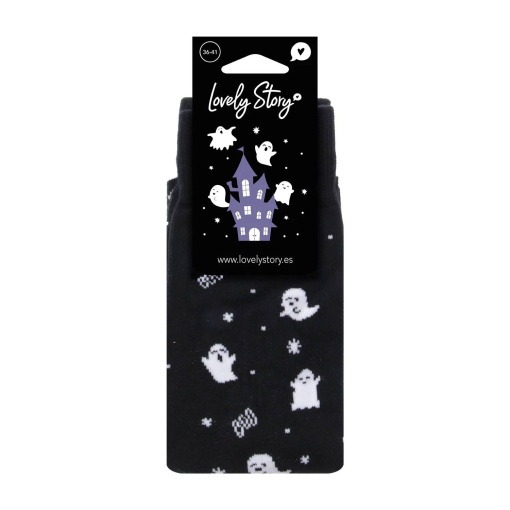 Meias Lovely Story Halloween Boo Night 36-41