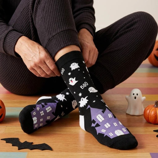 Lovely Story Halloween Boo Night Socks 41-46