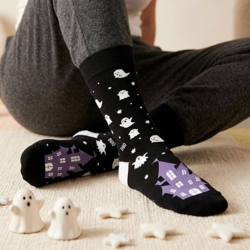 Lovely Story Halloween Boo Night Socks 41-46