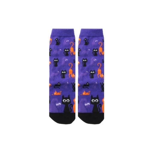 Lovely Story Halloween Magic Cats Socks 24-29