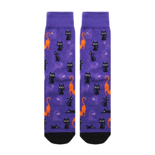 Lovely Story Halloween Magic Cats Socks 41-46