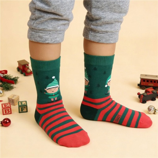 Meias Lovely Story natal Candy Patrol 30-35
