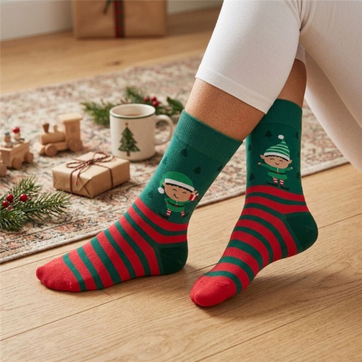 Meias Lovely Story natal Candy Patrol 36-41