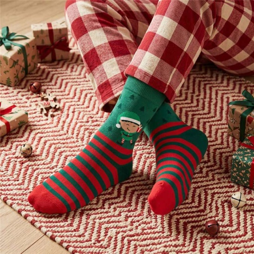 Meias Lovely Story natal Candy Patrol 36-41
