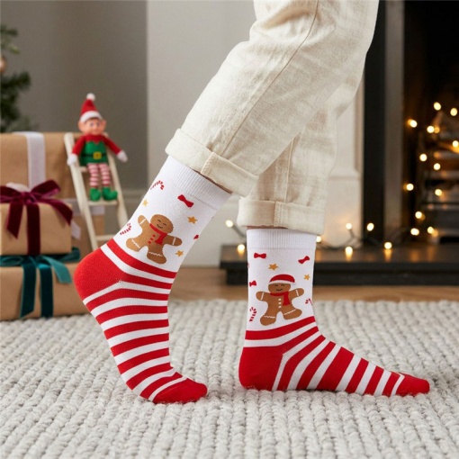 Meias Lovely Story natal Gingerbread 41-46