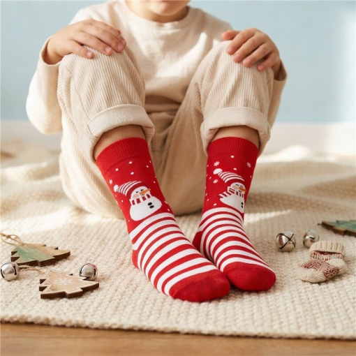 Meias Lovely Story natal Snow Buddy 30-35