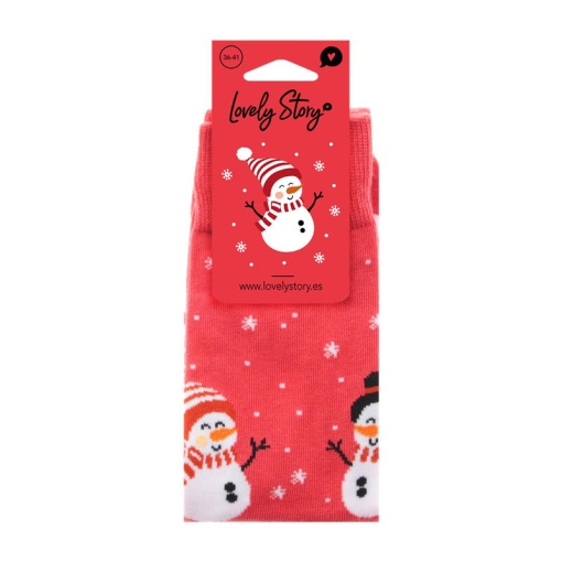 Meias Lovely Story natal Snow Buddy 36-41