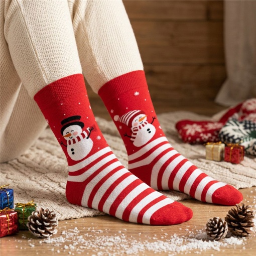 Meias Lovely Story natal Snow Buddy 41-46
