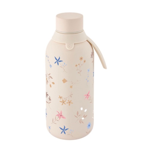 Lovely Story 500ml Beige Petal Whisper Thermos Bottle