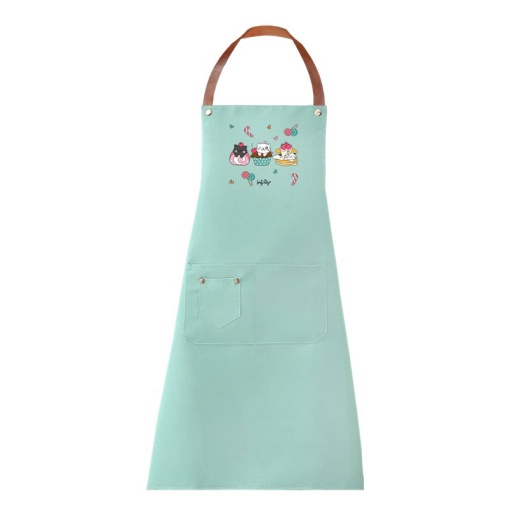Lovely Story Mint Cozy Whiskers Apron