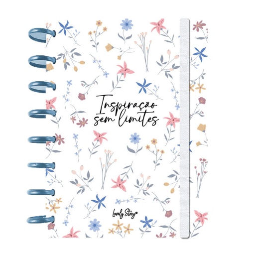 A5 lined disc notebook, 100 sheets, 100gsm, Lovely Story white paper, "Inspiration without limits"