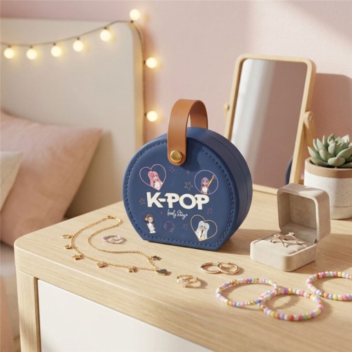 Lovely Story K-Pop blue jewelry box