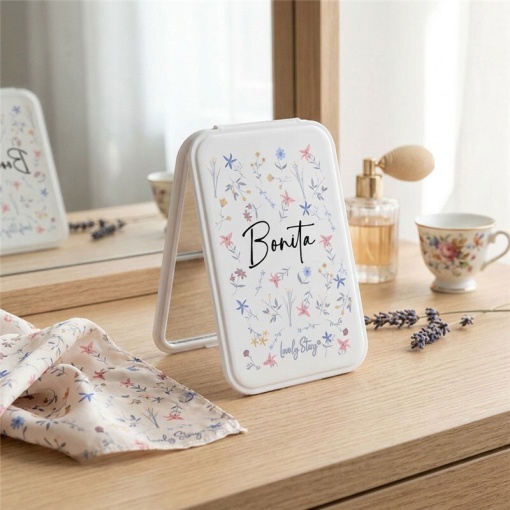 Lovely Story white pocket mirror "Pretty"