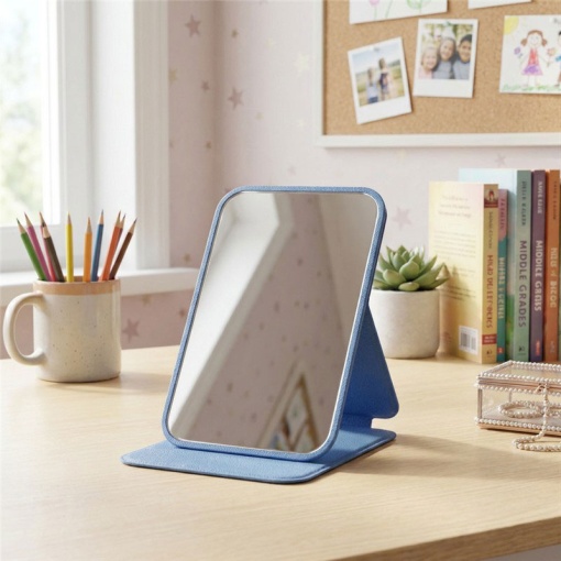 Lovely Story K-Pop blue pocket mirror
