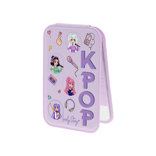 Lovely Story K-Pop lilac pocket mirror