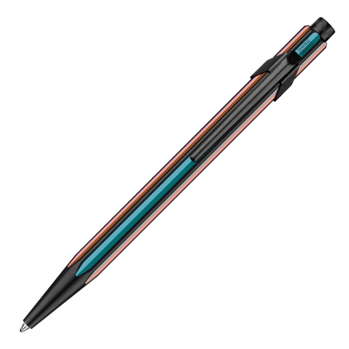 Esferográfica Caran d'Ache 849 Paul Smith edição 5 preto com estojo 849.344