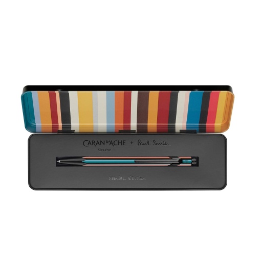 Caran d'Ache 849 Paul Smith ballpoint pen, edition 5, black, with case, 849.3449