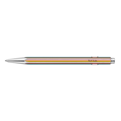 Caran d'Ache 849 Paul Smith ballpoint pen, edition 5, silver, with case 849.345