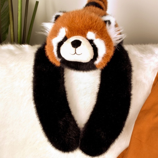 Peluche com peso panda vermelho 50cm Histoire d'Ours
