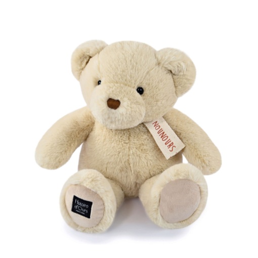 Peluche urso bege 28cm Histoire d'Ours