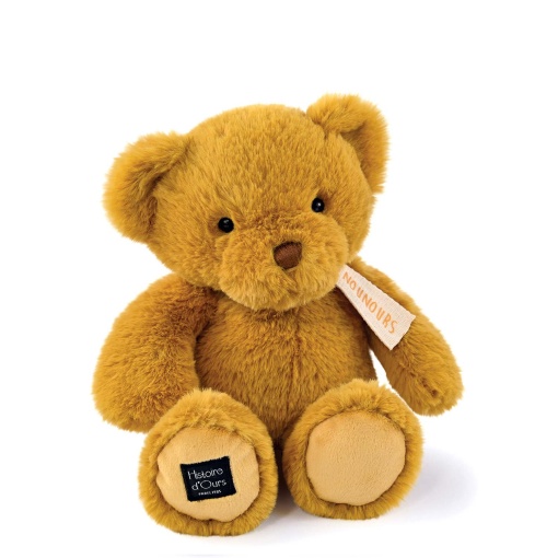 Peluche urso amarelo 28cm Histoire d'Ours