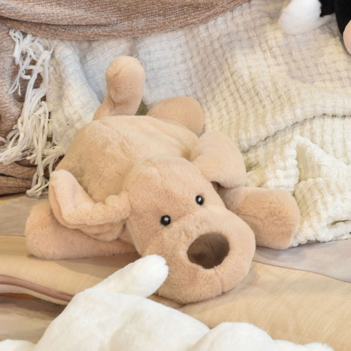 Peluche cão bege 40cm Histoire d'Ours