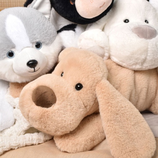 Peluche cão bege 40cm Histoire d'Ours