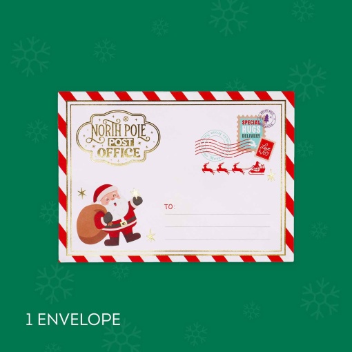 Kit carta para o Pai Natal Legami It's Christmas Time Dear Santa... (6 unidades) 2